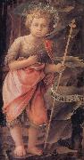 Details of The Adoration of the Infant Jesus Fra Filippo Lippi
